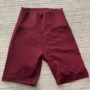 Women's Burgundy Shorts